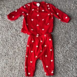 Cat & Jack Heart outfit
